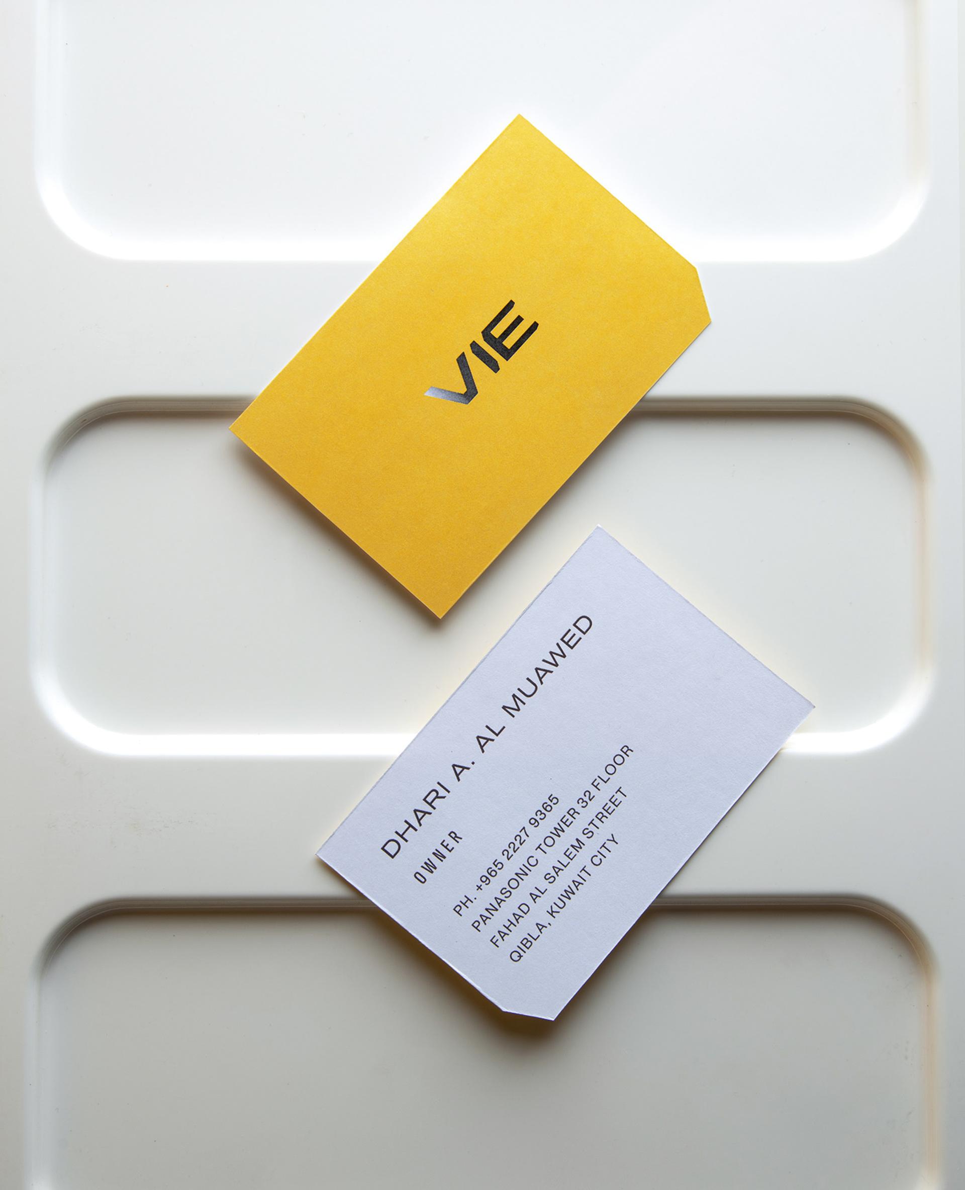 VIE Visiting Print Card